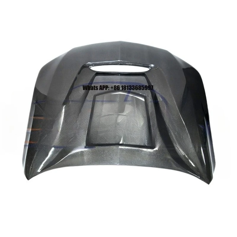 

Car Modification Accessories Front Bonnet Carbon Fiber Engine Cover Transparent For Cadillac CT4 Upgrade GTS Hood