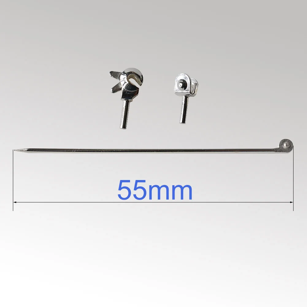 925 Sterling Zilveren Broche Pin Backs Voor Sieraden Maken, Zilveren Broche Pin Kit, Pin Terug Rechte Vergrendeling Sieraden Vinden
