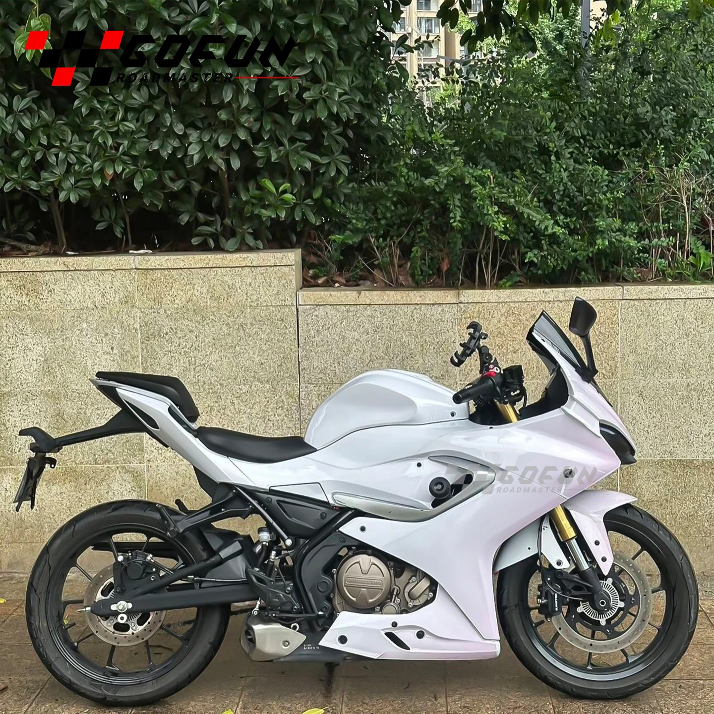 Motorcycle Windscreen Wind Deflectors Double Bubble Windshield Screen For QJMOTOR SRK250RS SRK25R SRK249R SRK300R SRK 250 300 RS