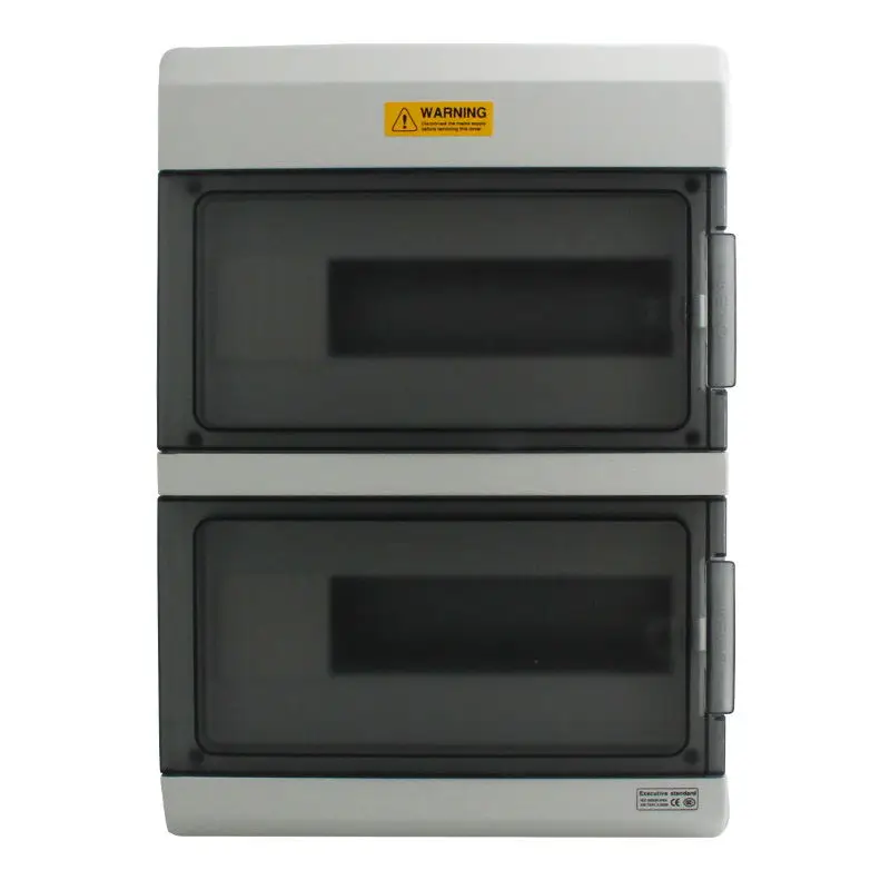 PC Flame Retardant Waterproof Distribution Box Surface Plastic Circuit Breaker Protection Box Household MCB Switch Box-PD Series