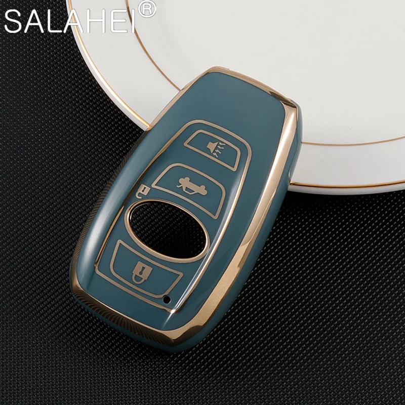 Fashion Style TPU Car Key Case Cover Holder For Subaru Ascent Crosstrek XV BRZ Forester Impreza Legacy Outback Accessories