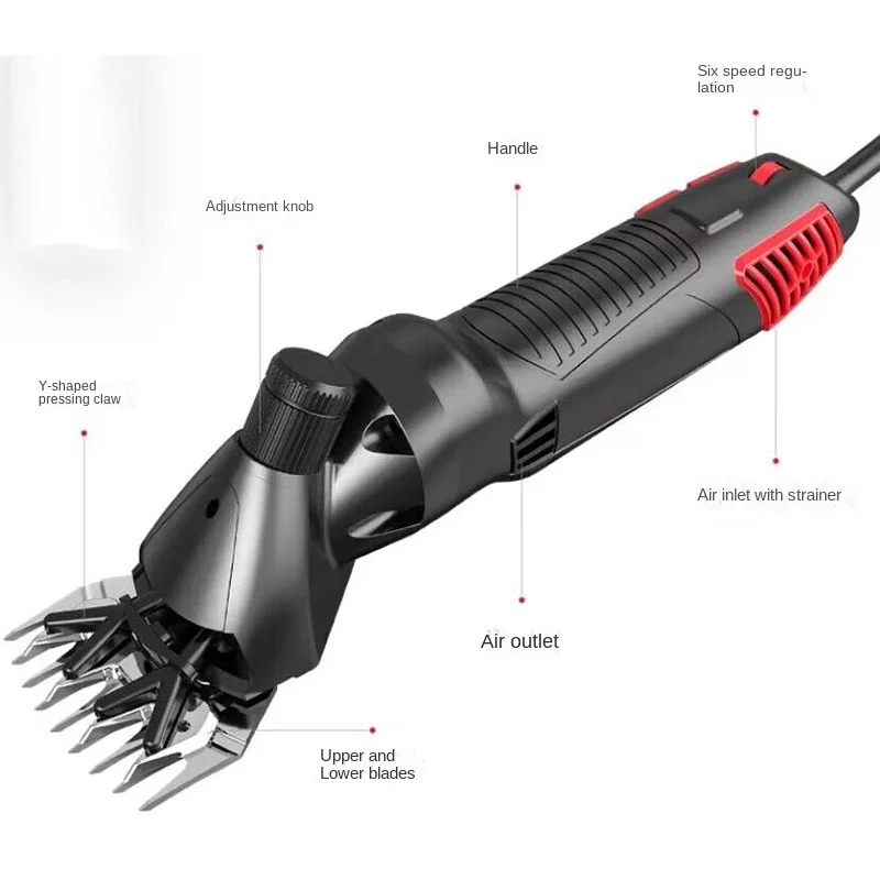 

Cheap6-speed adjustable electric sheep and goat shearing machine gear high-speed farm scissors wool scissors animal tri