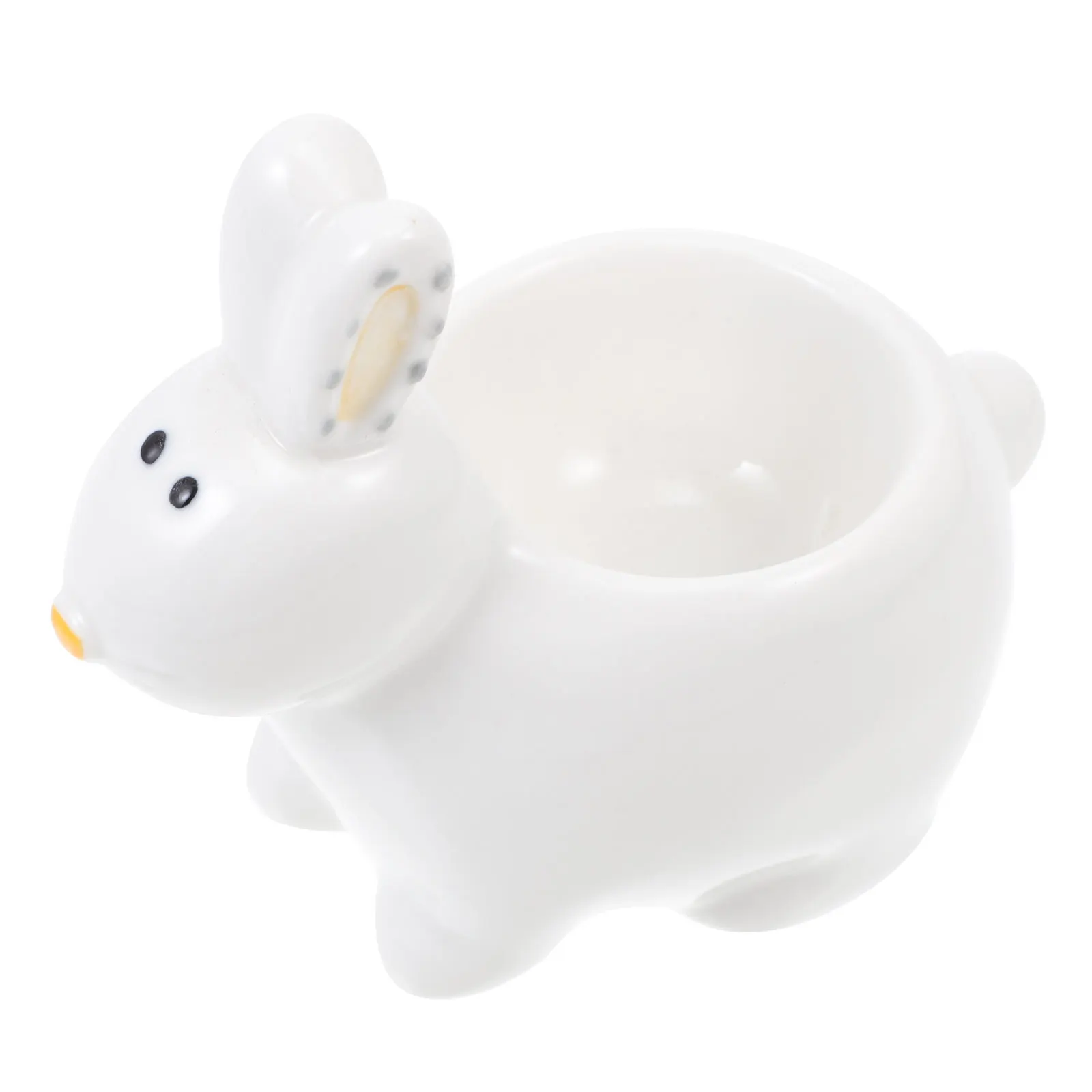

Ceramic Egg Tray Holder Porcelain Cup Boiled Decorative Dish Dining Table Kitchen Restaurant Smooth Easy Clean Functional