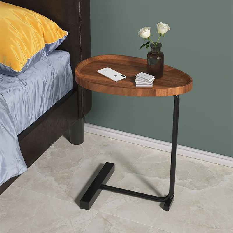 YLIVE-Table Basse Ronde avec Chaîne, pour Chambre à Coucher, Salon, délégations, Thé, Nouvelle Collection 2022, Livraison Directe