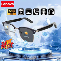 Lenovo 2026 New 6K HD AI Smart Glasses 100MP Camera Bluetooth Call 260Mah Chat GPT Battery Voice Assistant Control Sunglasses