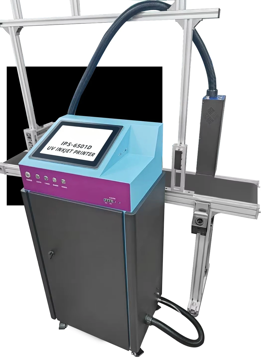 Industrial Automatic PIJ Piezo Inkjet Printer 2025 High-Resolution Coding Machine for Expiry Date Cartons Metal Plastic High