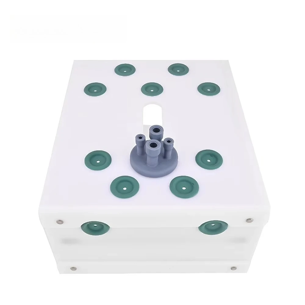 Single Port square Type Trainer Box with Led Lights for Abdominal  Simulator Training