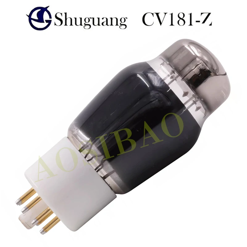 Shuguang CV181-Z CV181Z Vacuum Tube Replace 6SN7 CV181T  6N8P 6H8C ECC32 CV181 HIFI Audio Valve Electronic tube Amp DIY Matched