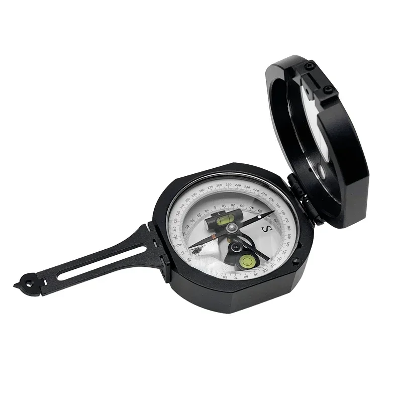 10 Pcs DQY-1 Geology Compass / Pocket Transit / Metal Compass Survey Instrument