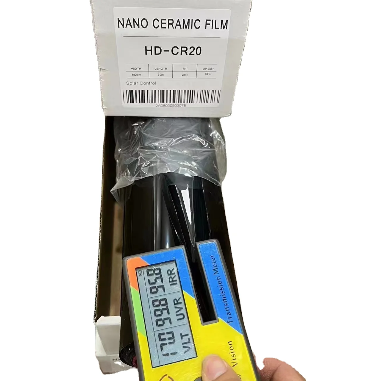 

CR35 Good Nano Ceramic Window Film, with Good Shrinkage, Easy To Install for Car Front and Rear Windows