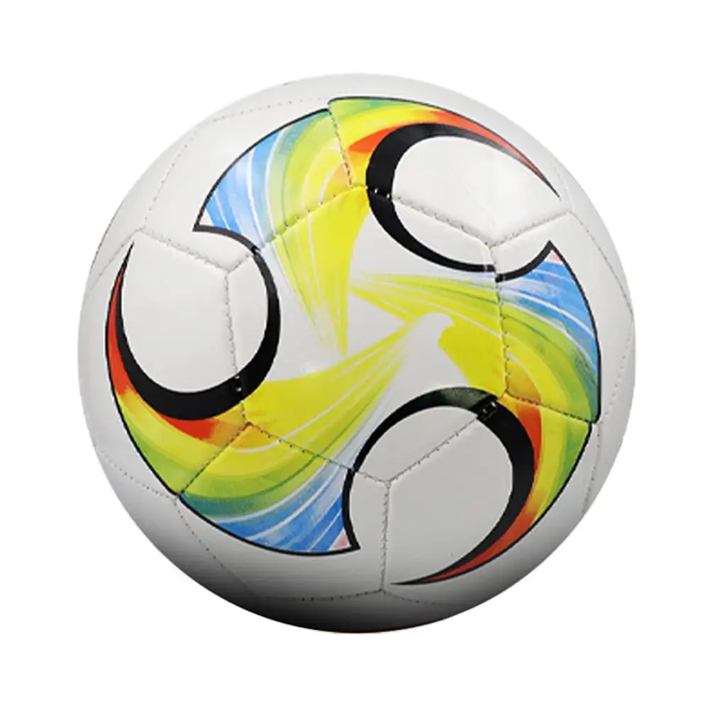 Balón de fútbol de tamaño estándar 4 para niños y adultos, pelota de juego para interiores y exteriores con adhesivo de PU, resistente al desgaste,