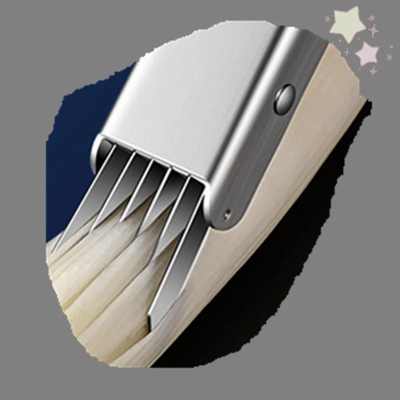 

Измельчитель овощей из нержавеющей стали, слайсер для измельчения зеленого лука, кухонный гаджет, нож для резки овощей, инструмент