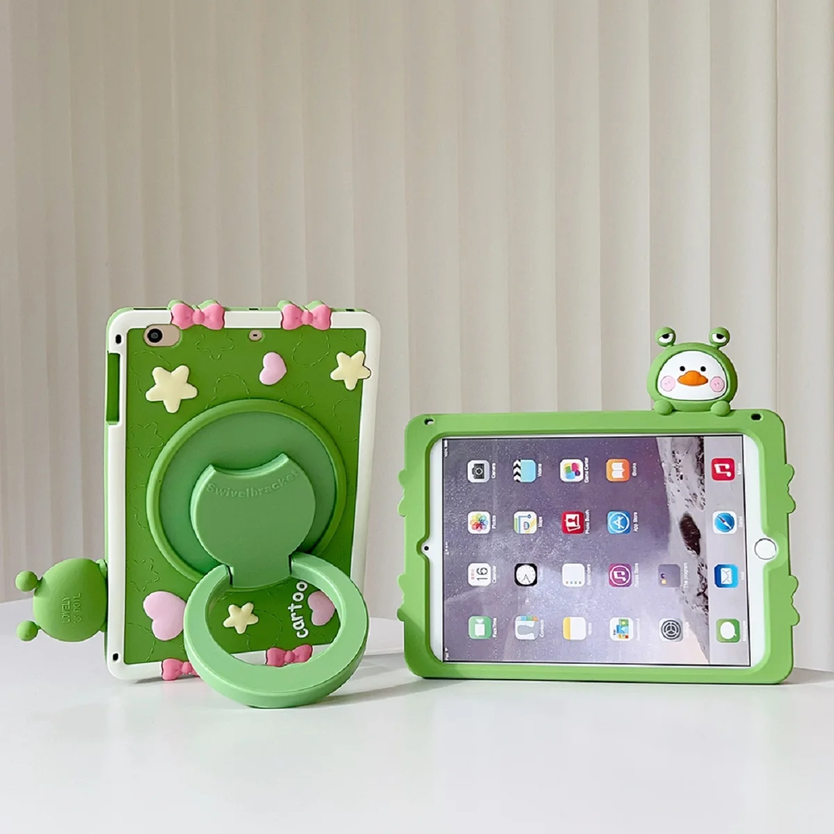 Kids Case For iPad 9.7 10.2 10.9 Pro11 Case 360 Rotation Stand Case For iPad (5th 6th 7th 8th 9th 10th Gen) Air4 Air5 Mini 5 6 7