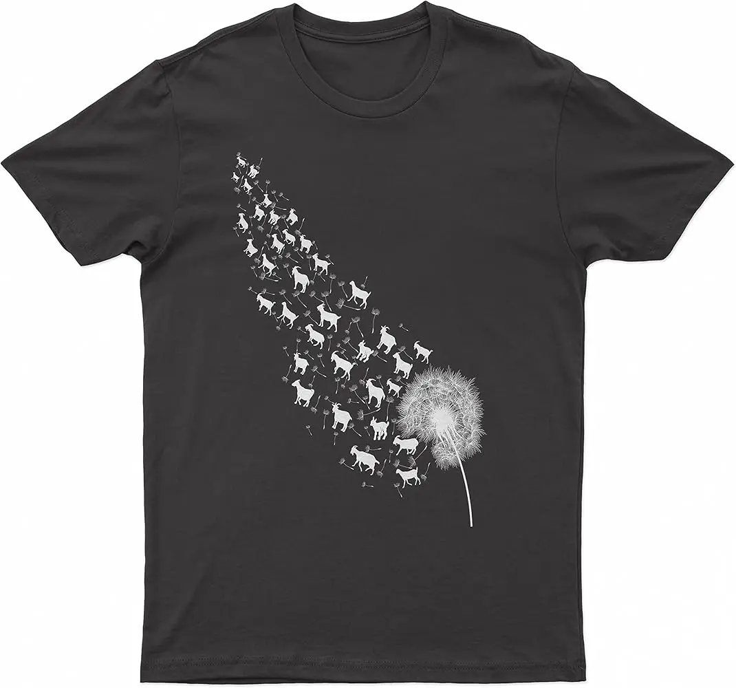 Dandelion - Goat - Womens - Stylish  High Quality 100%Cotton Short Sleeve