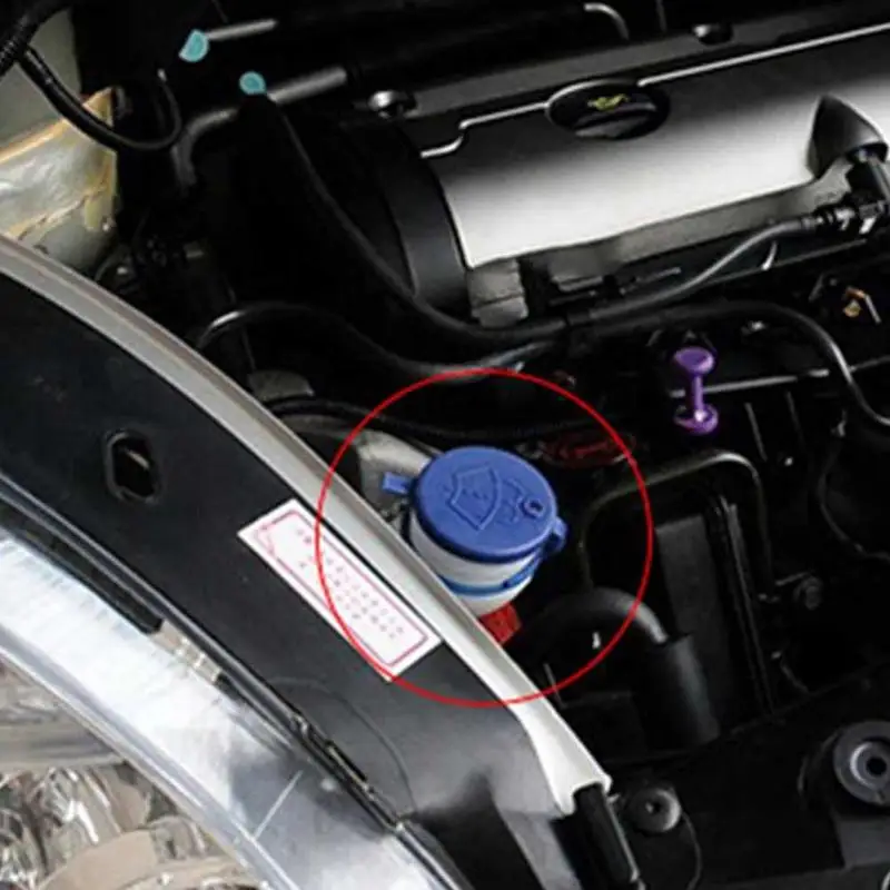 Plastic Car Windshield Wiper Washer Fluid Reservoir Tank Bottle Cover For C2 Xsara Picasso 106 206 207