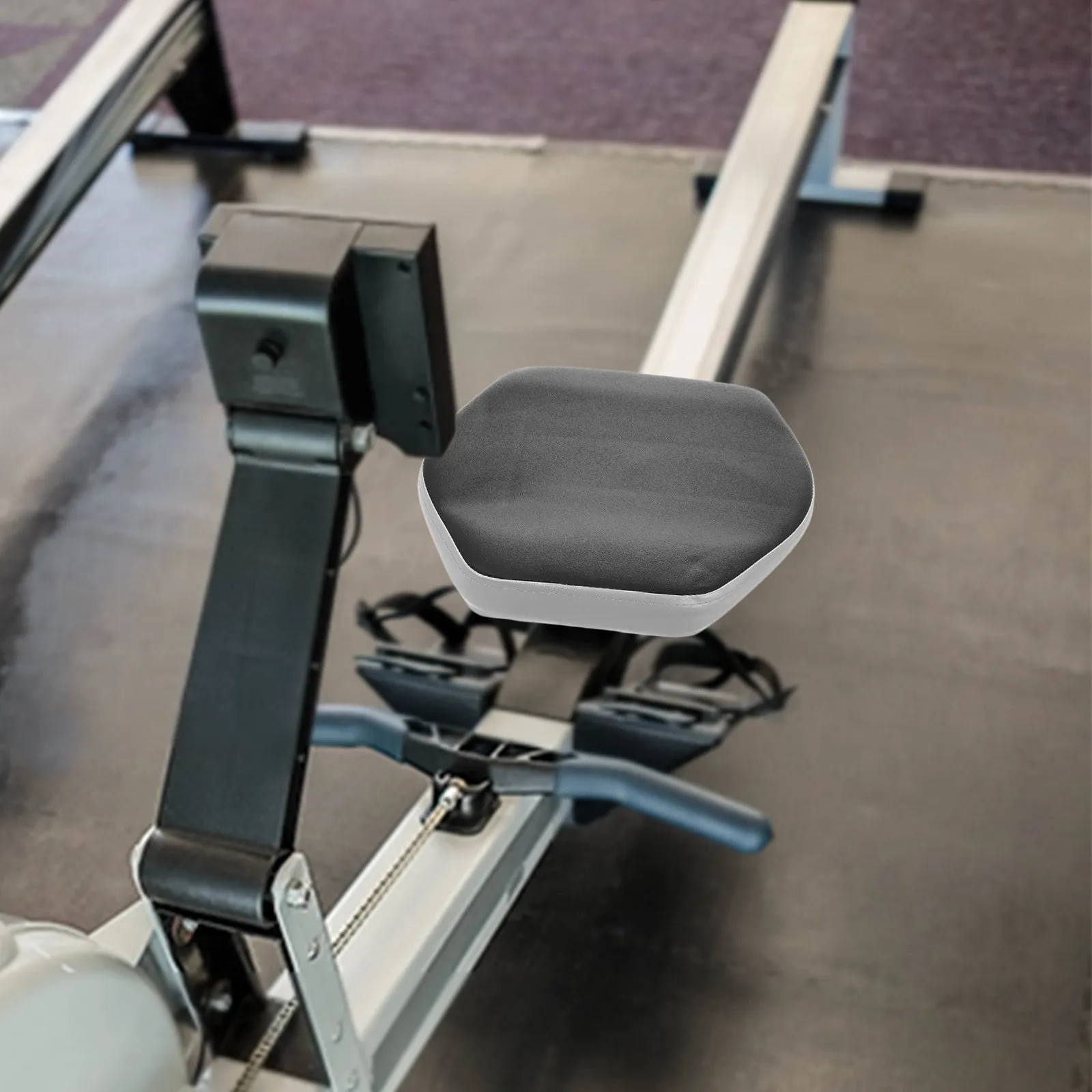 

Подушка для сиденья фитнес-тренажера из ПУ-губки: мягкая, удобная, для гребных тренажеров, для домашнего спортзала, аксессуар для тренажерного оборудования