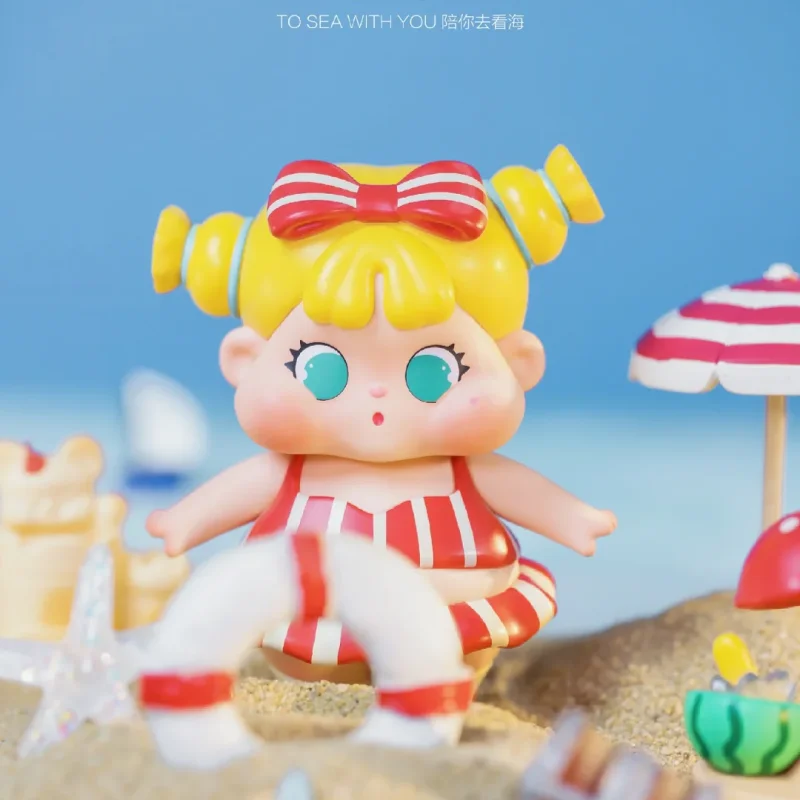 

New Original Qoqo Blind Box To Sea With You Series Anime Figure Doll Tabletop Decoration Collection Kawaii Toy Surprise Gift