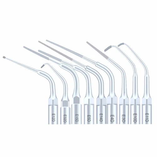 Puntas de implante escalonadas para mejorar EMS aparato Dental ultrasónico WOODPECKER, puntas de implante escalonadas, E3D, E4D, E5D, E10D, E11D, E12D, E14D, E15D, E32D