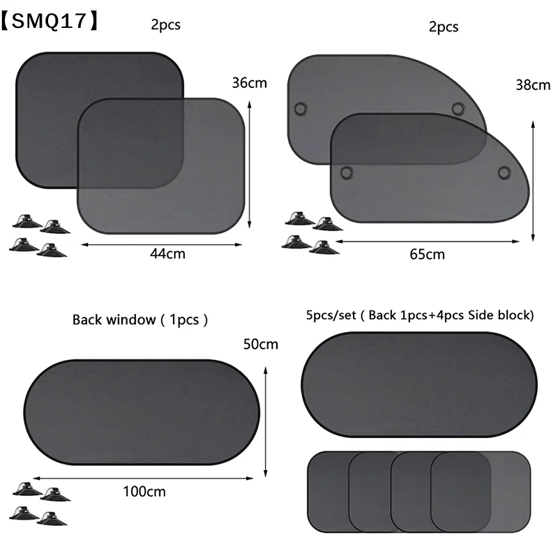 Car Window Sunshade Cover Block For Kids Car Side Window Shade Cling Sunshades Sun Shade Cover Visor Shield Screen【SMQ】