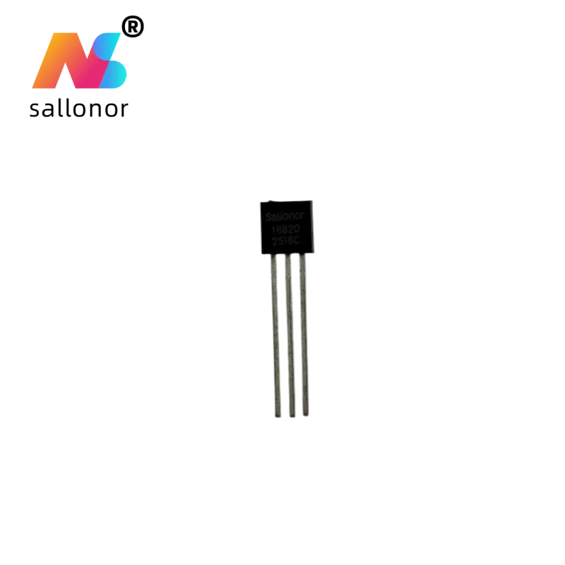 DS18B20 TO-92 Programmable One-Wire Digital Temperature Sensor Module Plug-in One-Wire Digital Temperature Sensor Module