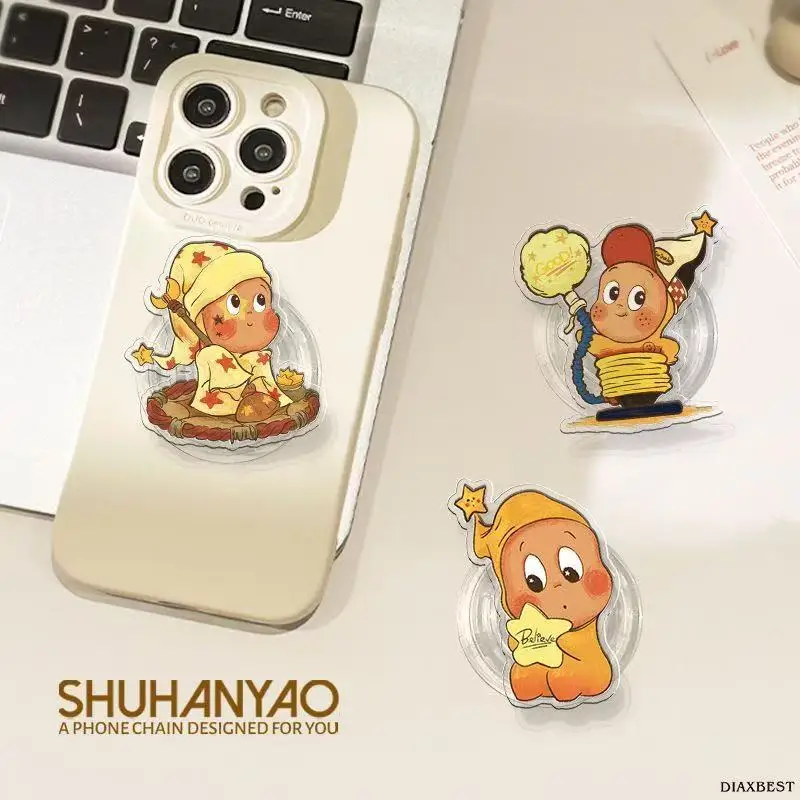 حامل هاتف مغناطيسي كرتوني أكريليك جديد شعبي كوري، جميل المظهر وعملي، يحب الجميع