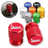 4pcs Motrcycle Decor Wheel Tire Valve Cap Airtight Cover For PIAGGIO Beverly Fly Liberty MP3 X7 X8 X10 PK PX ET2 ET4 GTS300 150