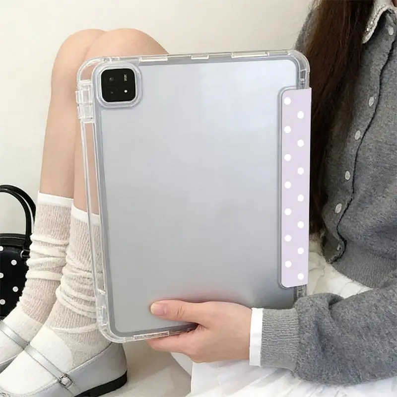Anti-Bending 3+Y Fold Case For Xiaomi Pad 5/5Pro 6/6Pro 11 Redmi Pad SE 11 Pro/Pro2 12.1 Xiaomi Pad 7/7Pro 8/8Pro 11.2
