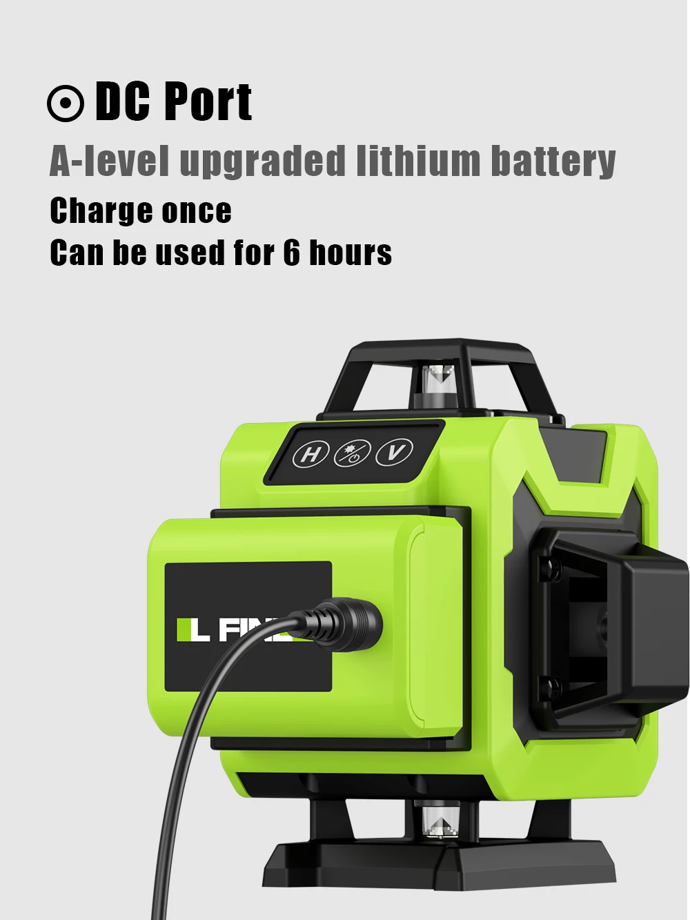 Imagem -06 - Lfine-laser Profissional de Nivelamento 16 Linhas 360 Nível Horizontal e Vertical Níveis com Bateria Recarregável Ferramentas