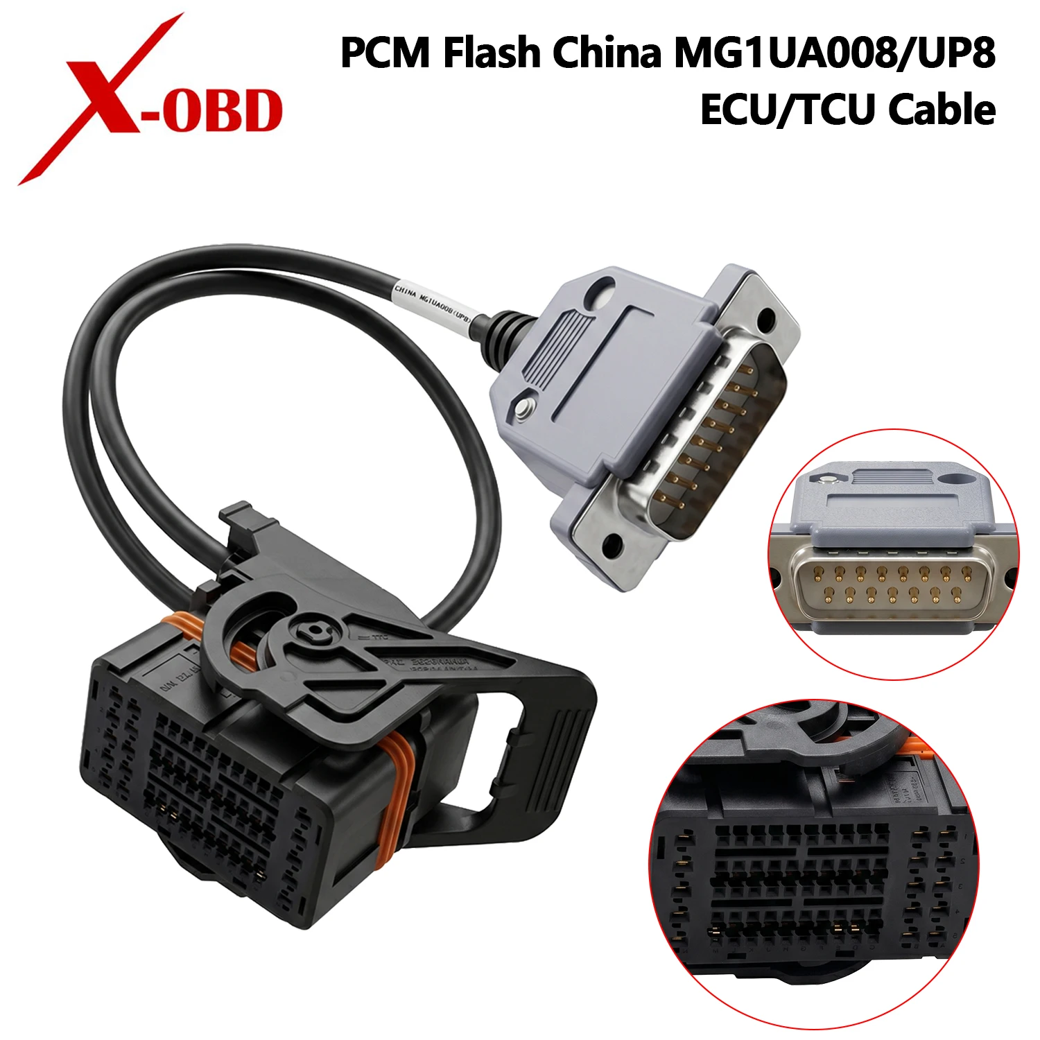 MG ECU TCU Cable 2018-2023 for MG ZS HS GT Roewe, 2MB/s High Speed Programming, PCM Flash Compatible, MG1UA008 UP8 Specific