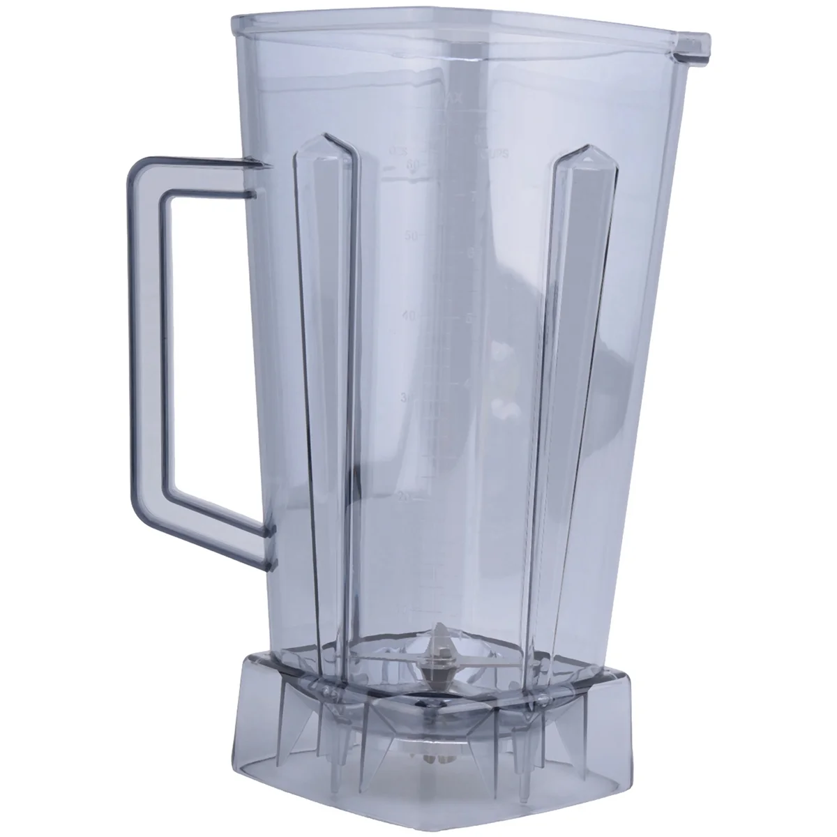 Reservekan voor blender Vervangingsonderdeel Transparant blenderreserveonderdeel met een capaciteit van 2 liter Compatibel voor SILVER Blender