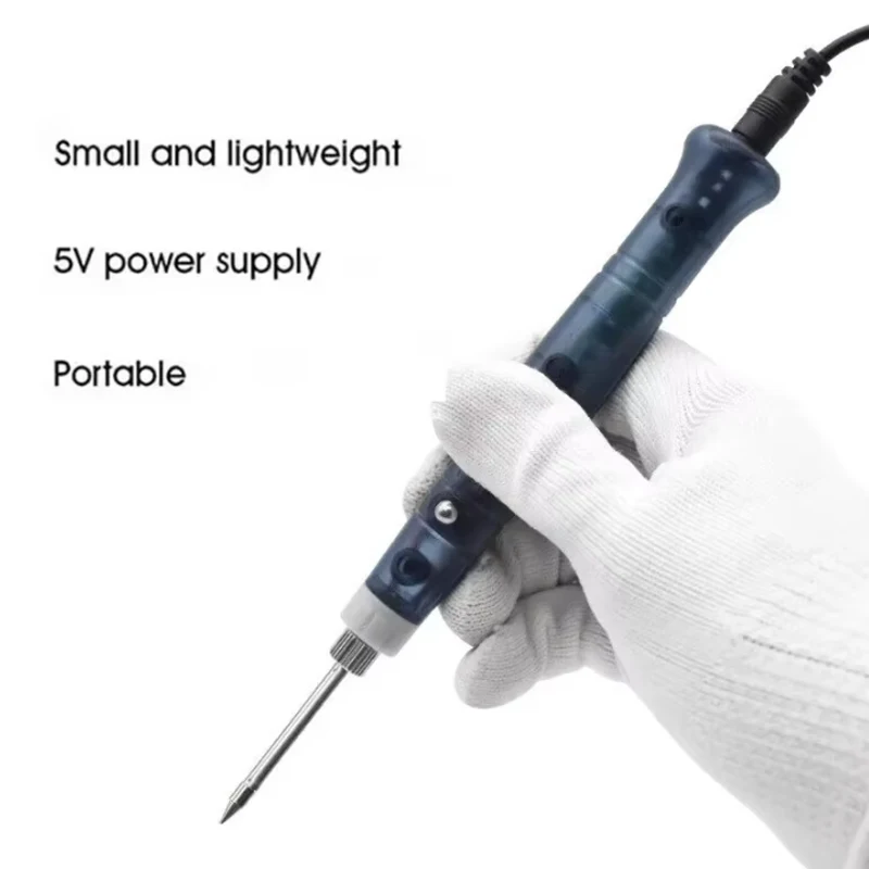 5V Soldering Iron Portable Mini USB Household Electronic Repair Solder Welding Tool Student Electric Soldering Pen Combination