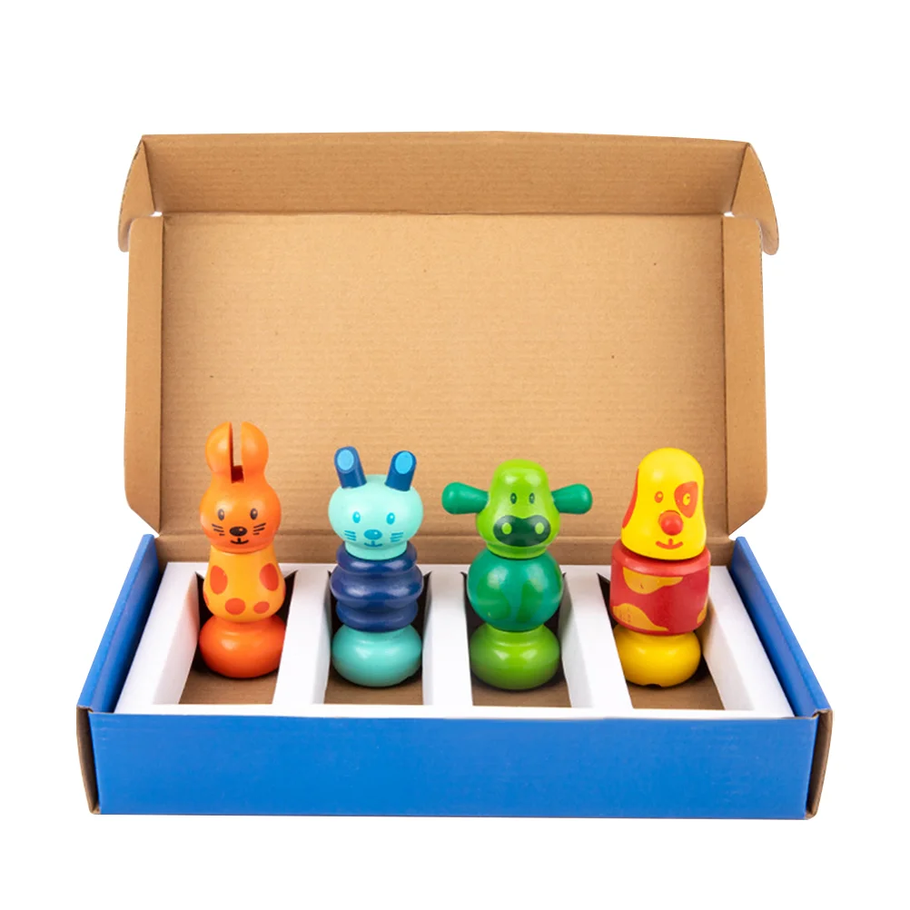 

Ever-changing Nut Blocks Child Preschool Combos Children's Toys Building Wooden Combination