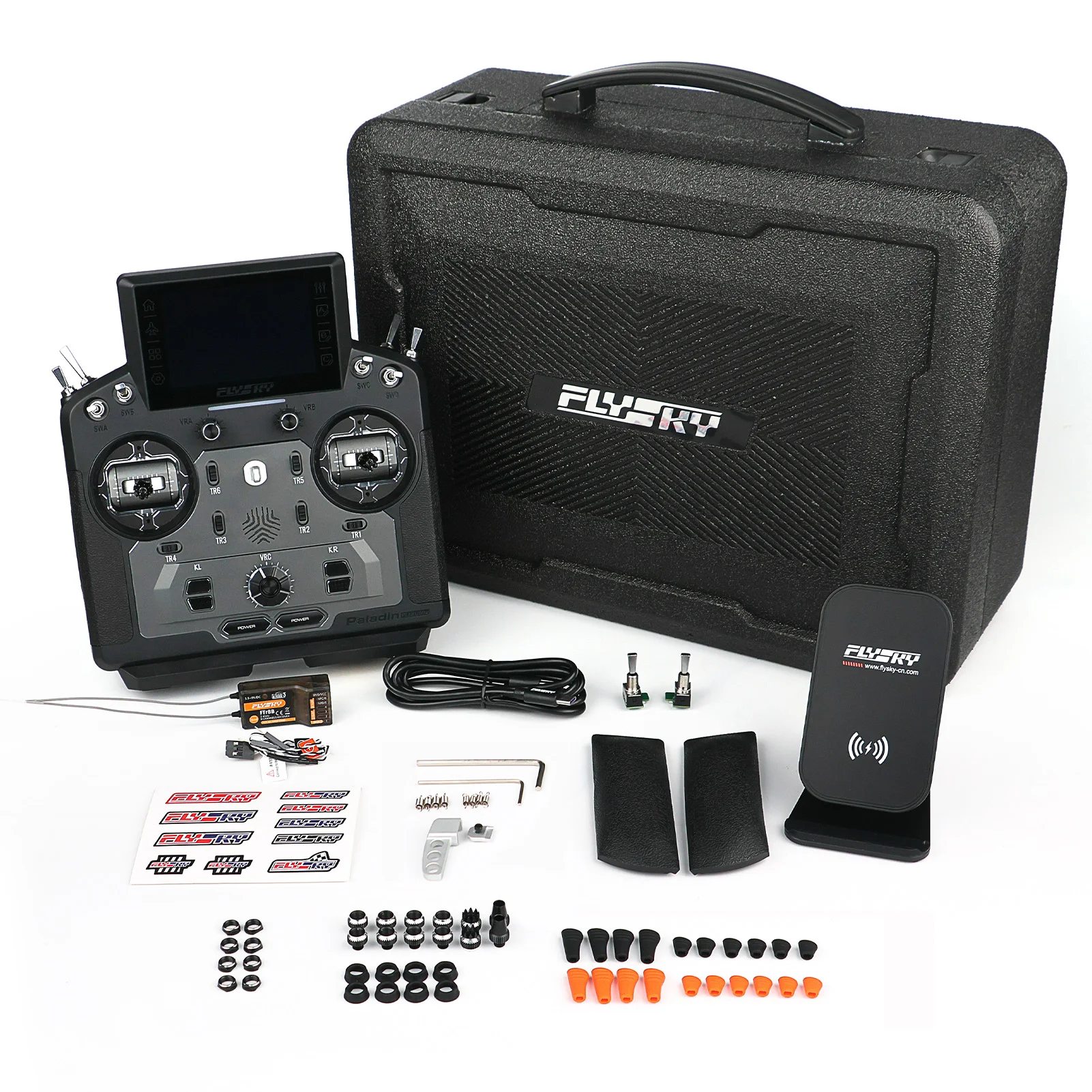 

Paladin PL18 Ultra RC передатчик с комплектом приемника FTR8B IPS сенсорный экран 18H двойной антенный пульт дистанционного управления для автомобиля, лодки, самолета