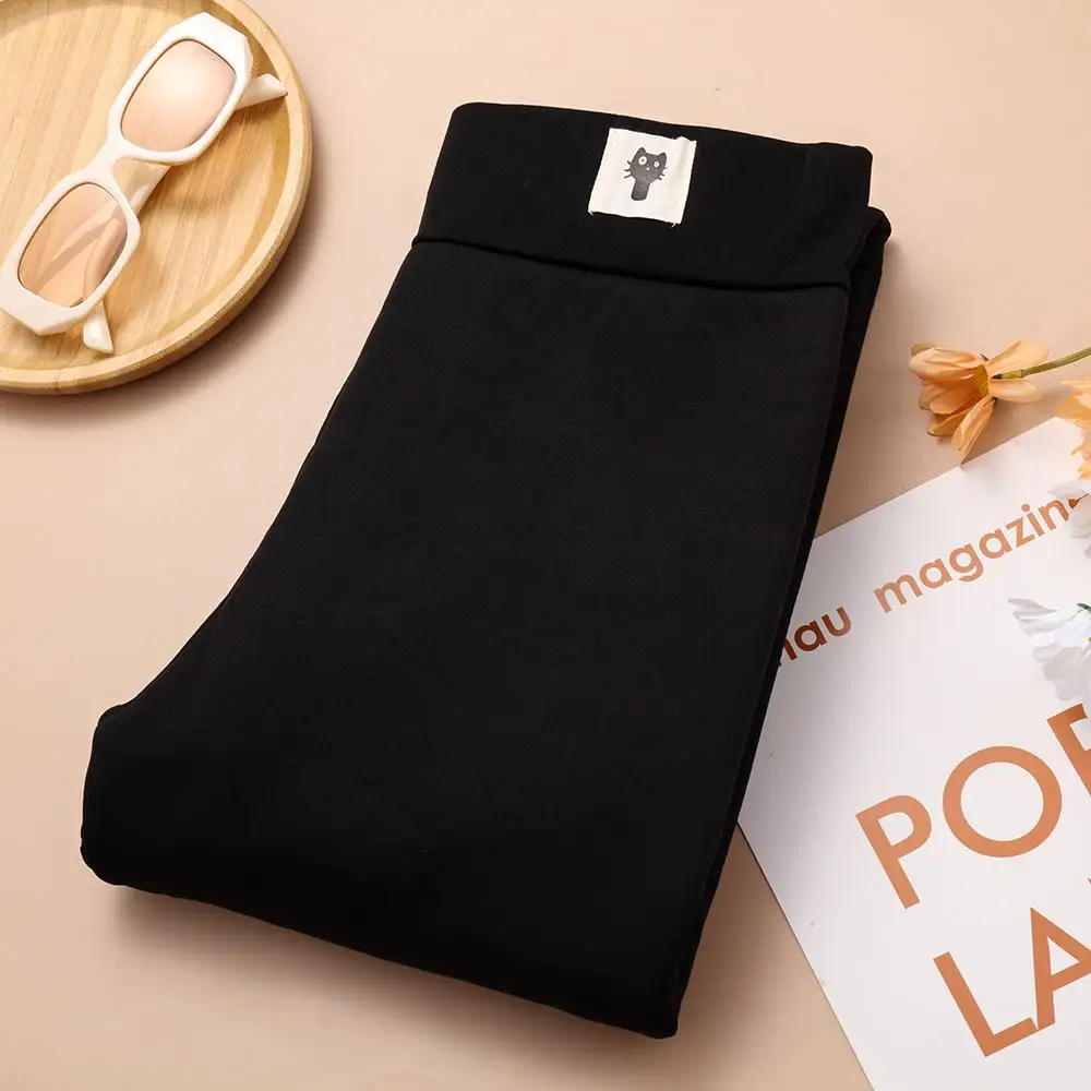 Fashion High Waist Wool Fleece Trousers Warm Pants Women Leggings Winter Thicken Leggings Cashmere Lambskin 5