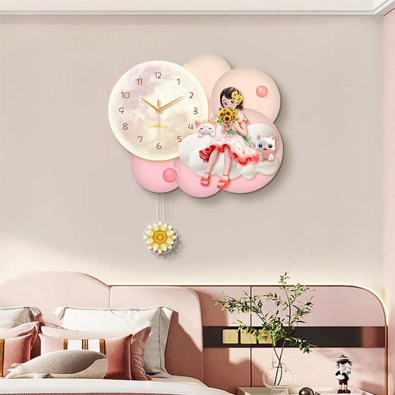 Minimalist Nordic Wall Clocks Living Room Art Mural Modern Big Size Wall Watch Restaurant Relogio De Parede Home Decoration