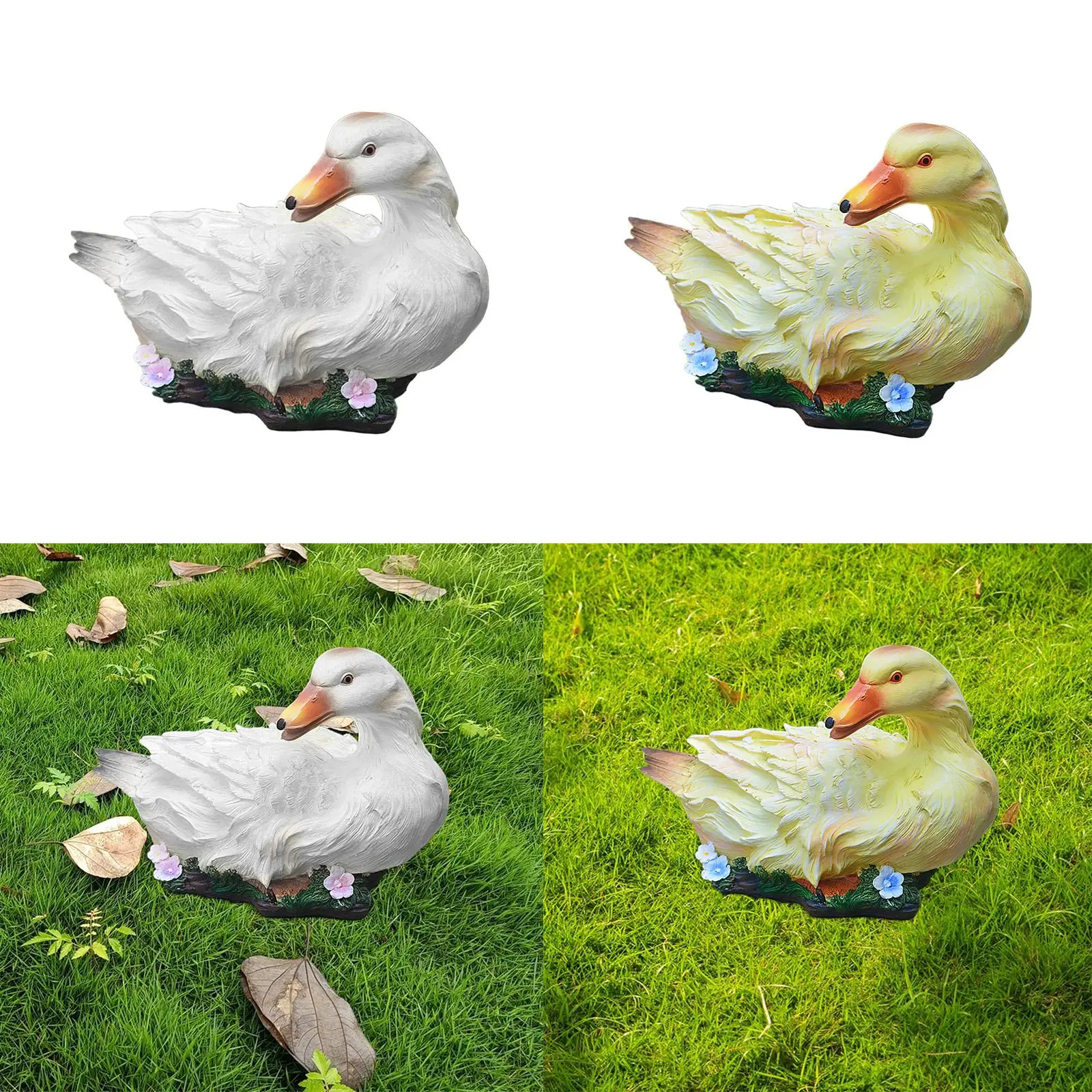 

Entengarten Statue Animal Sculpture of Creative Weatherproof Decorative External Statue for Garden, Landscape, Pond