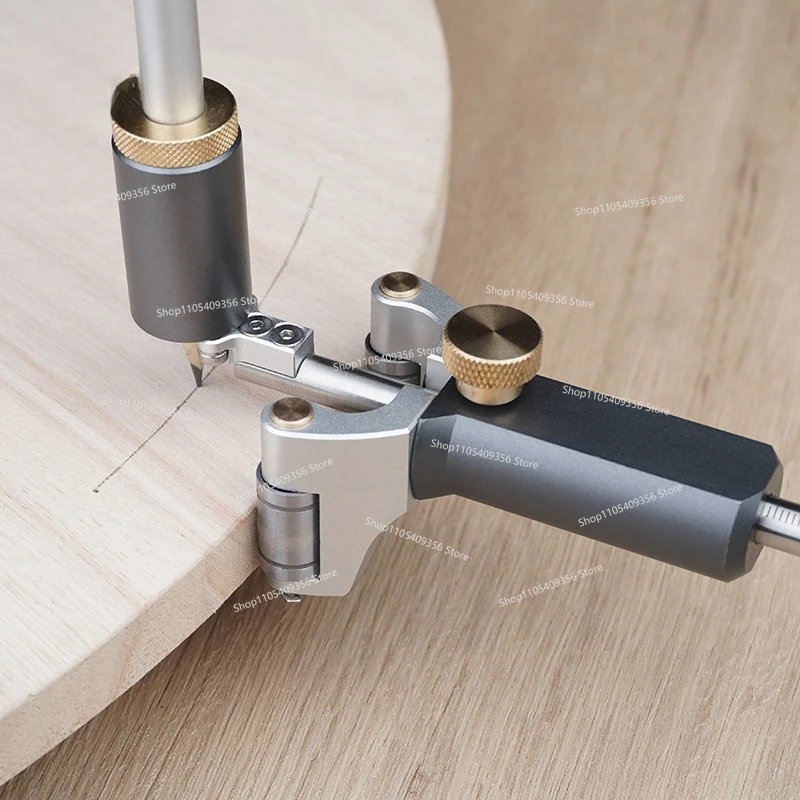For Woodworking Linear Arc Dual-purpose Scriber Parallel Scriber Multifunctional Scribing Tool Dare To Draw Gauge Contour