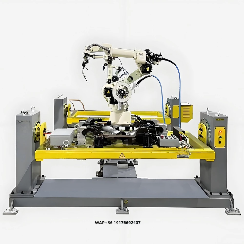 High-Precision 6-Axis Industrial Robotic Arm Automation Smart Manufacturing Assembly Lines Core PLC Engine Gearbox 3 kW