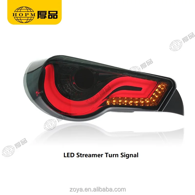 Taillight Assembly Tuning Light Modified LED Tail Light Running Brake Light Streamer Turn Signal For 12-20 GT86 FT86