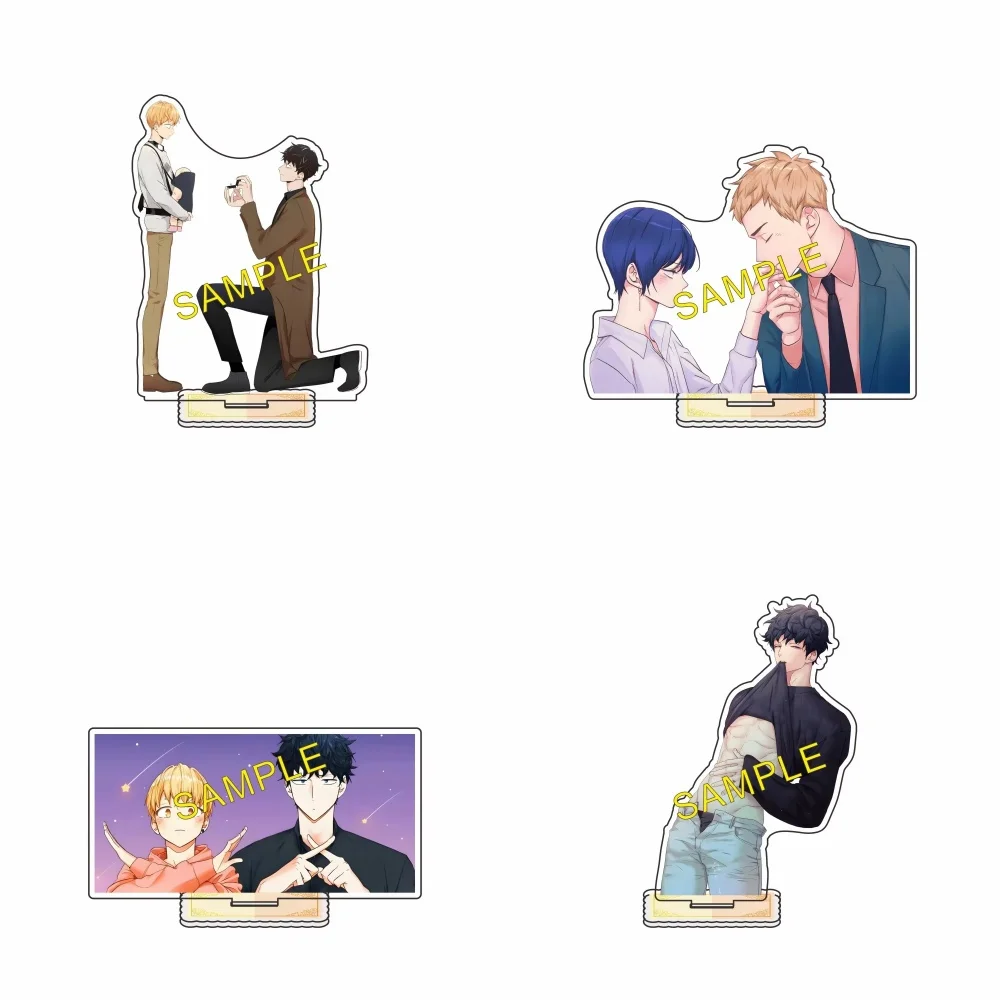 15CM Love Is an Illusion Acrylic Keychain Model Cosplay Charm Characters Ornament Accessories Goods Collection Gifts