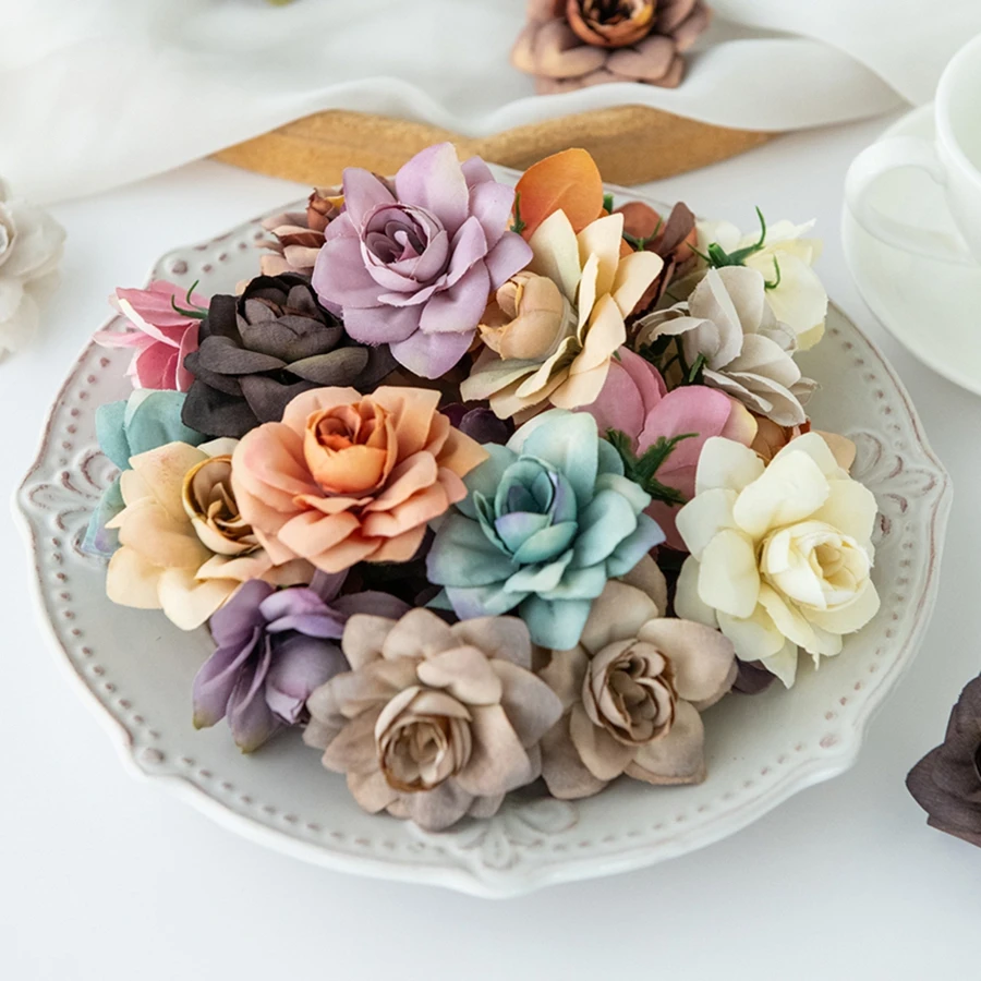 

Silk Artificial Flowers Narcissus Wedding Bridal Bouquet Home Room Vase Table Outdoor Yard Garden Decor Diy Gift Box Wreath Prop