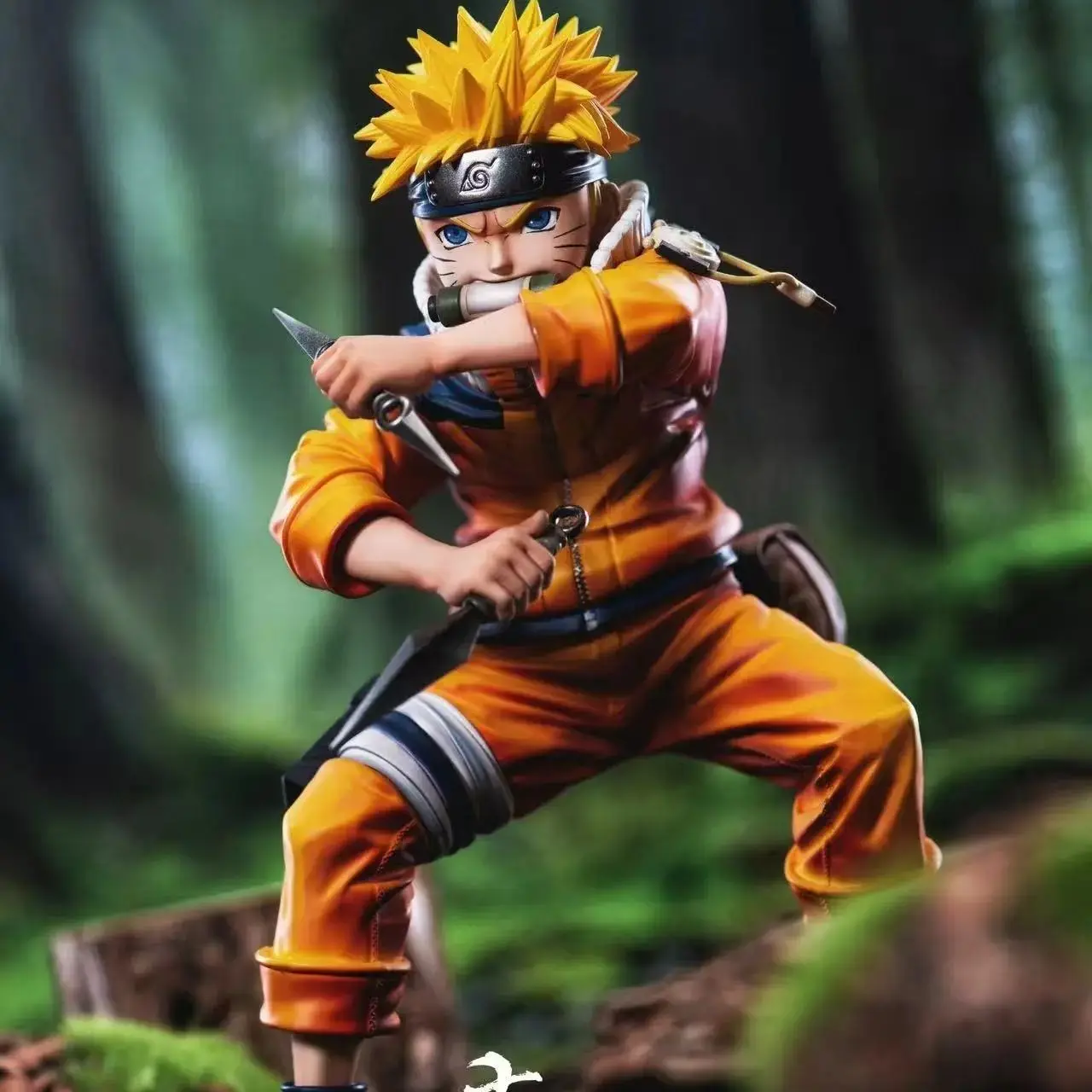 

20cm Naruto Anime Figure Uzumaki Naruto Figurine Collectible Kagebunsin No Jyutu Pvc Statue Model For Boy Room Ornament Toy Gift