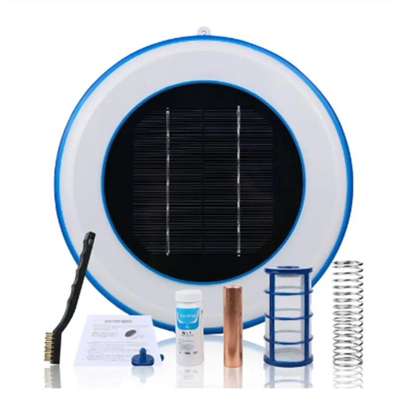 Solar Pool Ionizer Copper Silver Swimming Pool Purifier Algae Resistance Lower Chlorine Outdoor Swim Purifier-B51B