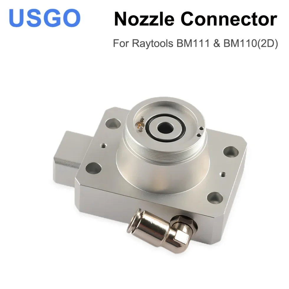 USGO Nozzle Connector of Raytools Laser Head BM111 For Fiber Laser 1064nm Cutting Machine