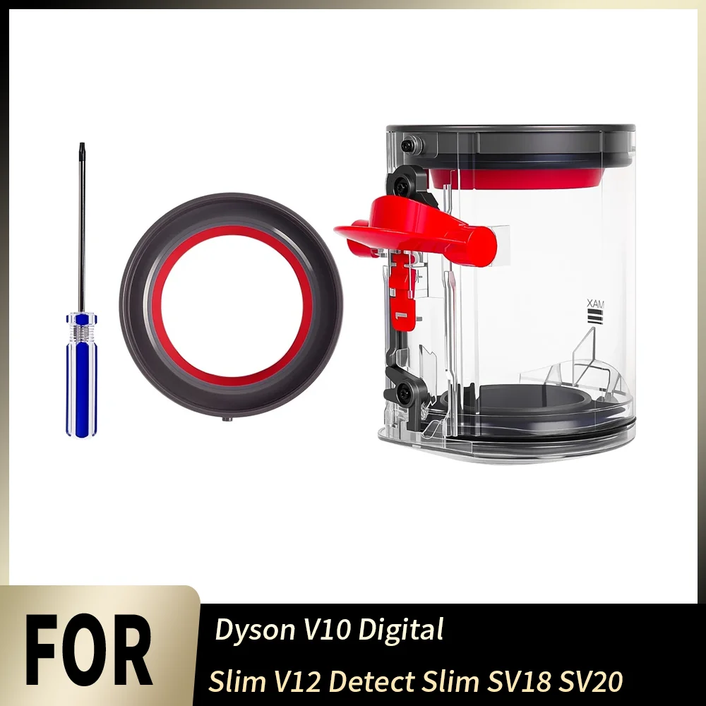 Ersatz-Dichtungsring für den Staubbehälter für Dyson V10 Digital Slim V12 Detect Slim SV18 SV20 Akku-Staubsauger Ersatzteile