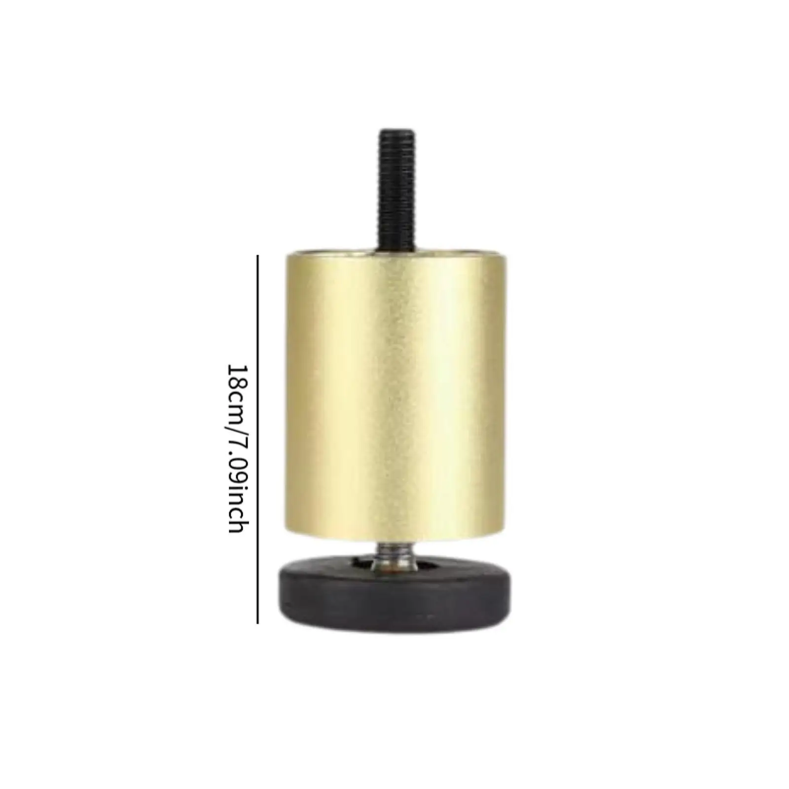 2Pcs Adjustable Furniture Legs Aluminum Alloy Support Legs Replacement for Chair Couch Refrigerator Air Conditioner Cabinet
