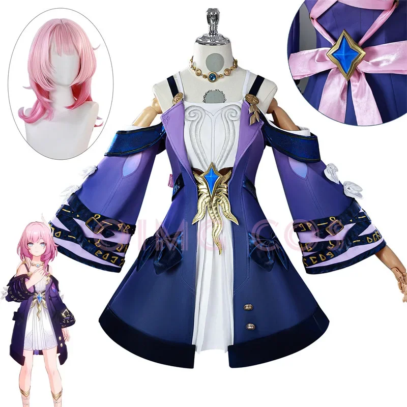 

Honkai Star Rail Cyrene Cosplay Costume Adult Carnival Uniform Halloween Anime Party Costumes Masquerade Women Game