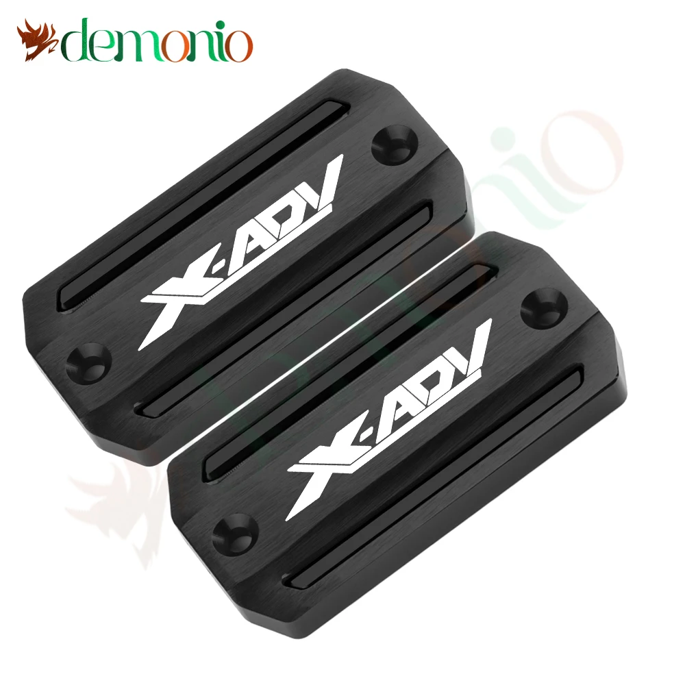 دراجة نارية CNC الألومنيوم لهوندا X-ADV XADV VFR 800F VFR800F سائل الفرامل خزان الوقود غطاء تغليف الملحقات #4
