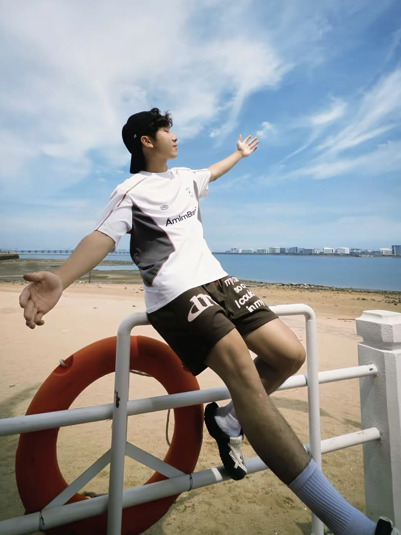 

Summer American Sle Breathable Me Printed Dstring orts Men Casual Loose Sports Fitn Knee-Length orts Trendy