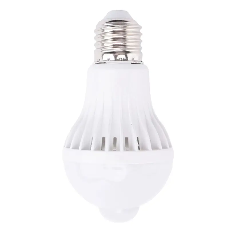 AB33-Motion Sensor Bulb Human Body Infrared Induction LED Light Bulbs Automatically Activated Light For Porches